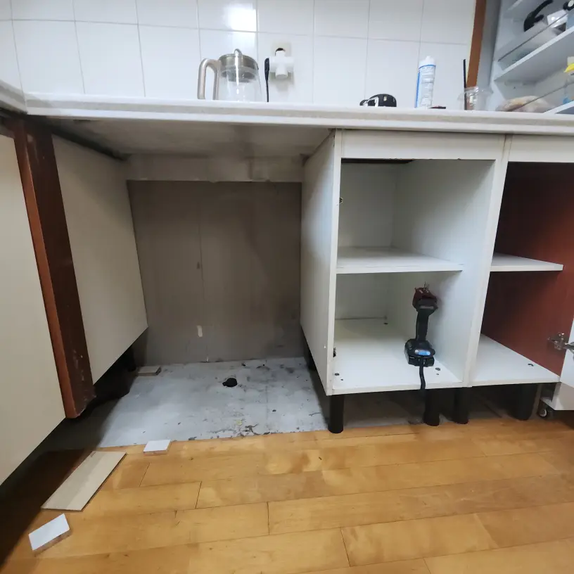식기세척기 자리 없어 싱크대 시공 사진 53