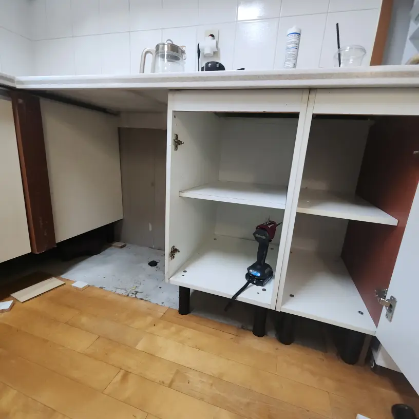 식기세척기 자리 없어 싱크대 시공 사진 35