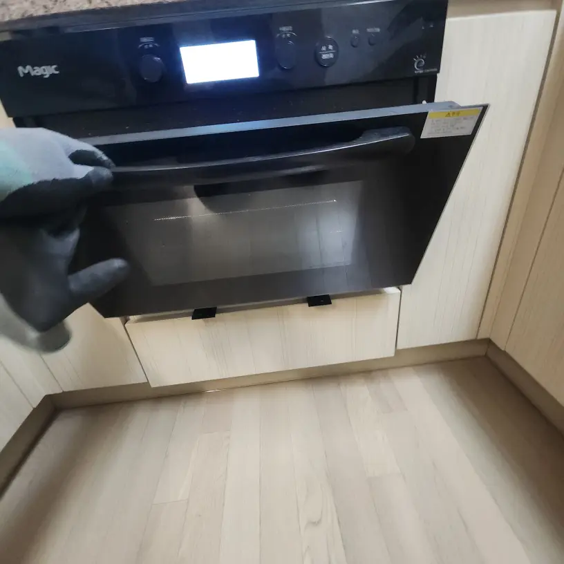기존 오븐 철거 새로운 광파오븐 시공 사진 19