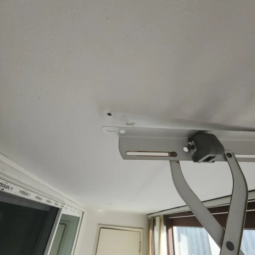 베란다 천장빨래건조대 고장 해결 스테인리스 교체 설치 방법 시공 사진 20