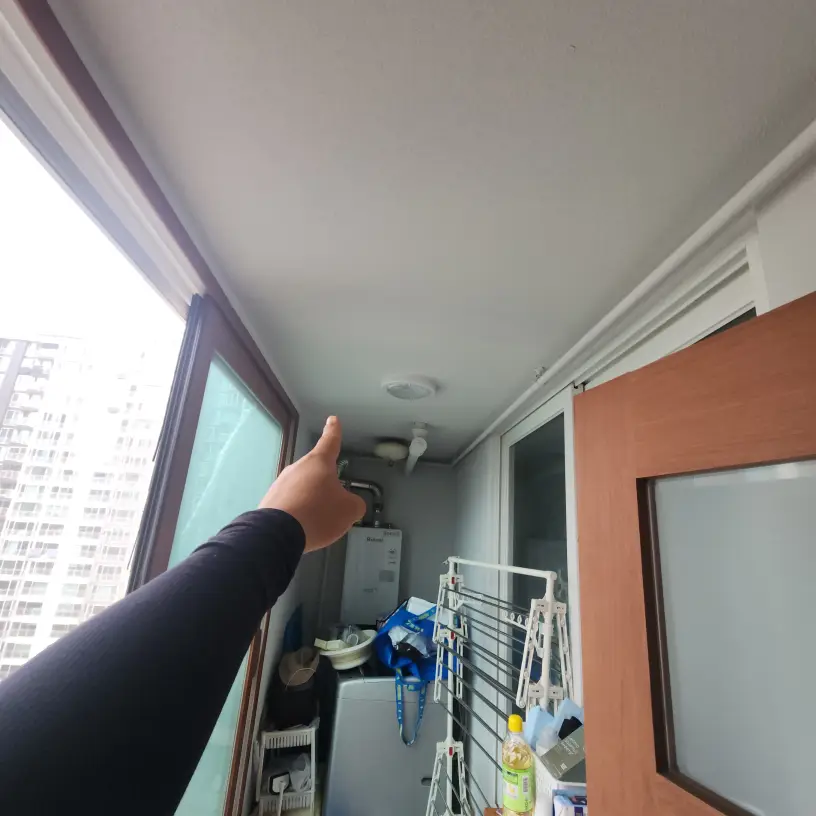 금천 베란다천장빨래건조대교체 안전 금천구 시공 사진 46