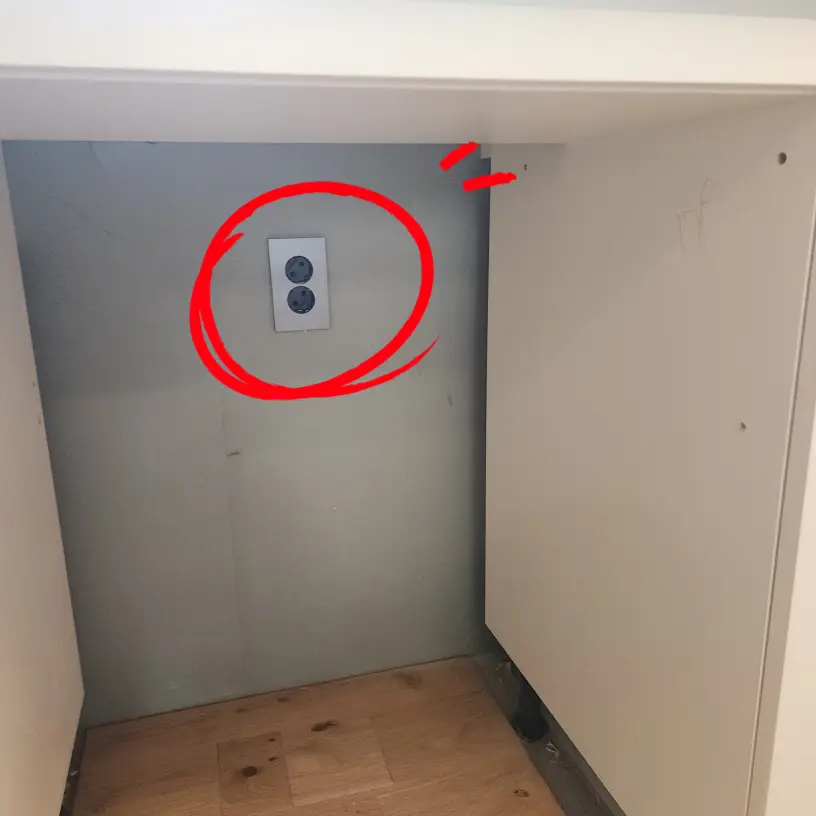 로봇청소기장 — 시공 후