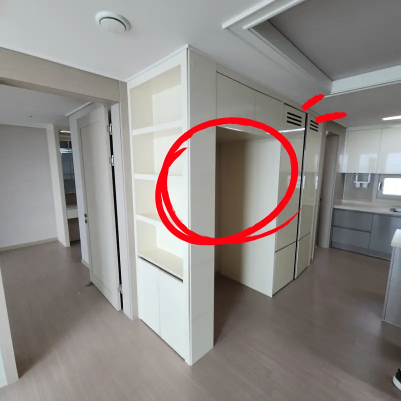 붙박이냉장고수납장철거 안양시 시공 사진 12